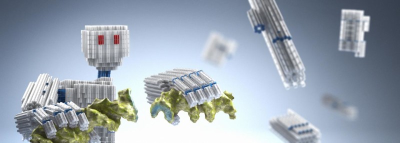Designer’s toolkit for dynamic DNA nanomachines: Arm-waving nanorobot signals new flexibility in DNA origami