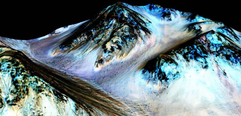 NASA Confirms Evidence That Liquid Water Flows on Today’s Mars