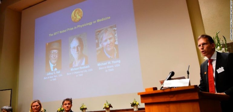 US scientists awarded Nobel in medicine for body clock insights