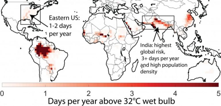 Humidity may prove breaking point for some areas as temperatures rise, says study