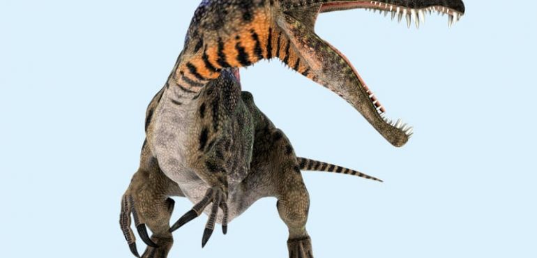 The mystery of the dinosaur with crocodile jaws, bear claws and a sail